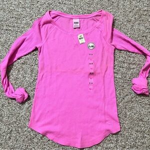 PINK Victoria's Secret Vibrant Long Sleeve Tee